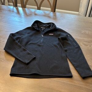 Patagonia Black Quarter-Zip Fleece